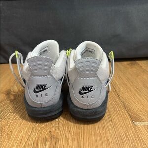Nike Kids Sneakers - Gray and Black with Neon Accents